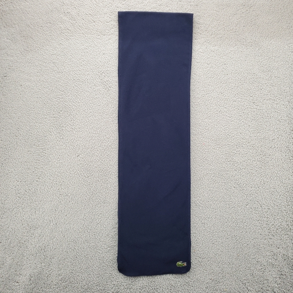 Lacoste Sport Fleece Scarf Blue